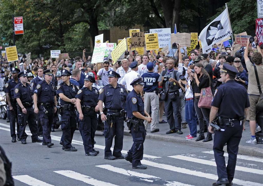Demonstracje w Nowym Jorku. 700 osób zatrzymanych!