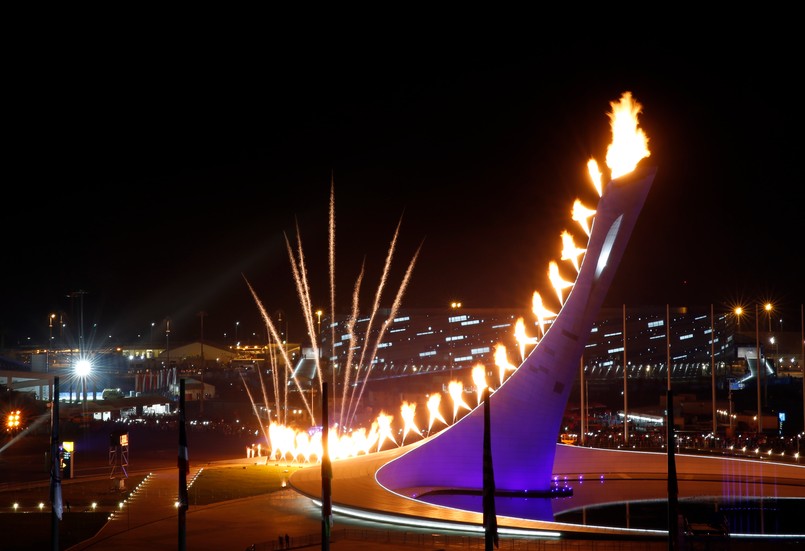 Prawie 40 tysięcy widzów oglądało w Soczi na stadionie „Fiszt” ceremonię otwarcia 22. Zimowych Igrzysk Olimpijskich.