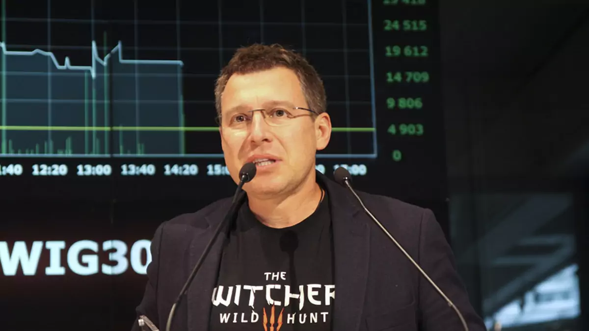 Adam Kiciński, prezes CD PROJEKT,