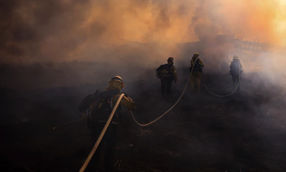 Požar u Kaliforniji kod Jukaje