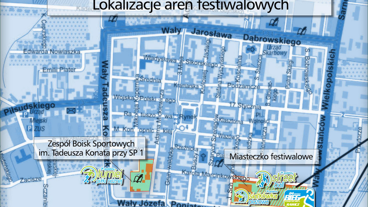 Do Rawicza  w weekend zjedzie ponad 1100 sportowców. W sobotę rusza 24h Rawicki Festiwalu Sportu