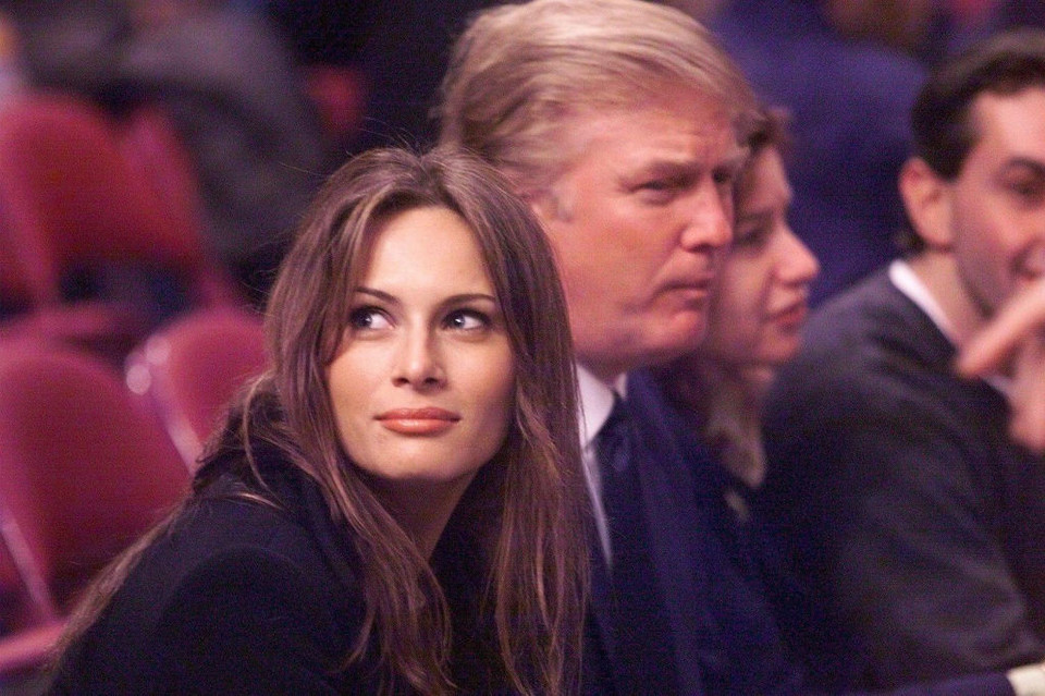 Melania Knauss (później Trump) w 1999 roku