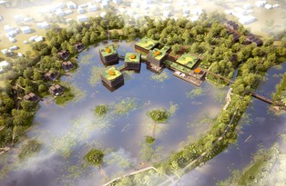 Dom seniora i „pływające” uzdrowisko na wodzie. Deweloper chce budować wbrew planom miejscowym