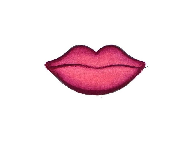 Mocny kontur z rozzmytym środkiem