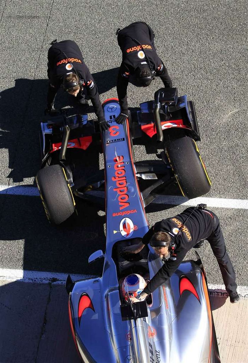 Sesja treningowa F1 w Jerez