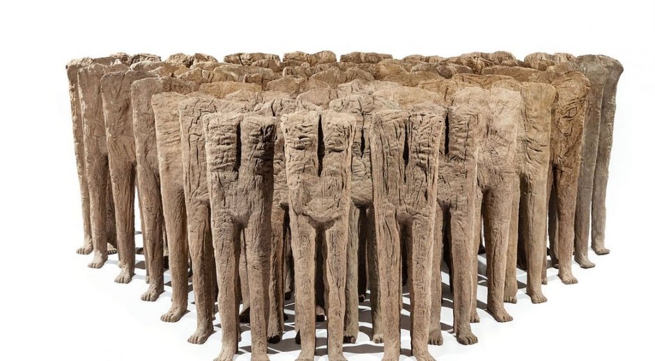  „Tłum III” Magdaleny Abakanowicz