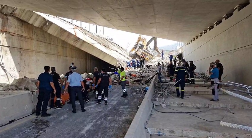 Srušio se most u Grčkoj