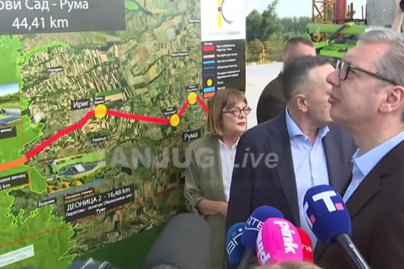 Spaja se konstrukcija na mostu preko Dunava u Novom Sadu! Vučić: Srbija oborila evropski rekord, raspon čak 235 metara