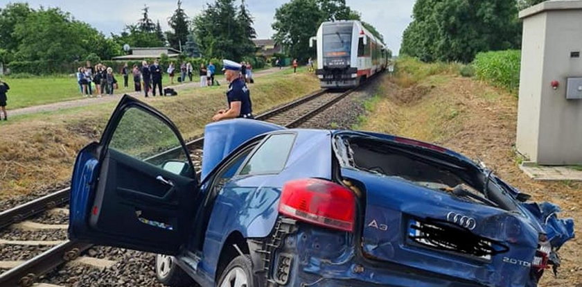 Dramatyczny wypadek w Wielkopolsce. "Myślała, że maszynista ją przepuszcza"