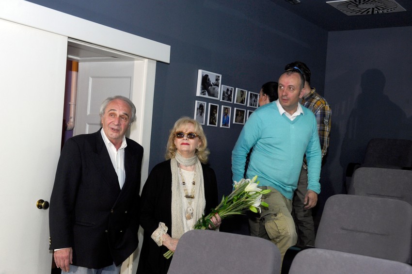 Goran Sultanović sa koleginicom Milenom Dravić