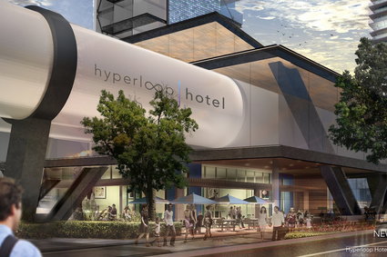 Hyperloop Hotel za 130 mln dol. Podróż między miastami w luksusowym pokoju