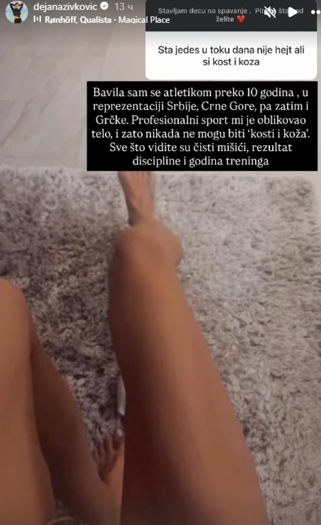 Dejana Živković odgovarala na pitanja pratioca 