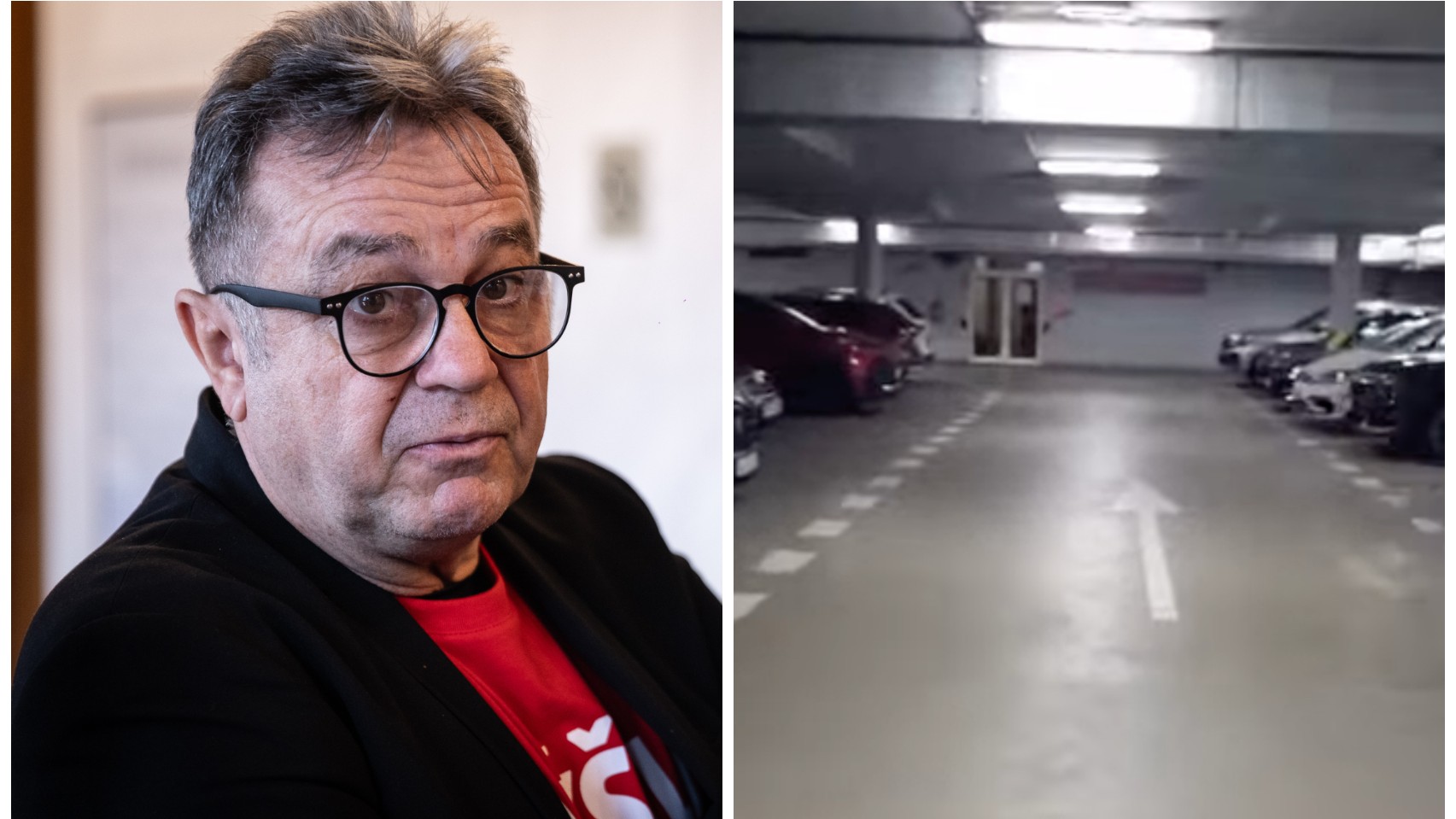 Poslanec Jozef Pročko po incidentne natočil video, kde ukázal priestory garáže, v ktorých k stretu s poslankyňou Hlasu došlo