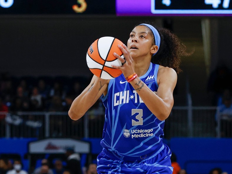 Parker shoots a free throw.AP Photo/Kamil Krzaczynski