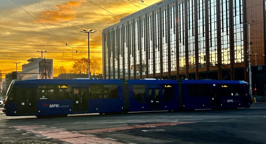 Tramwaj linii 9 w wigilię ma kursować krócej