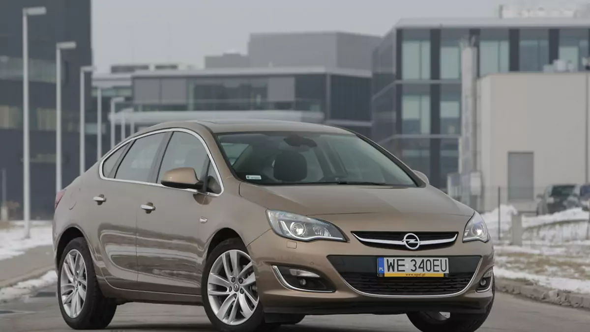 Opel Astra sedan 1,7 CDTI: test rodzinnego sedana
