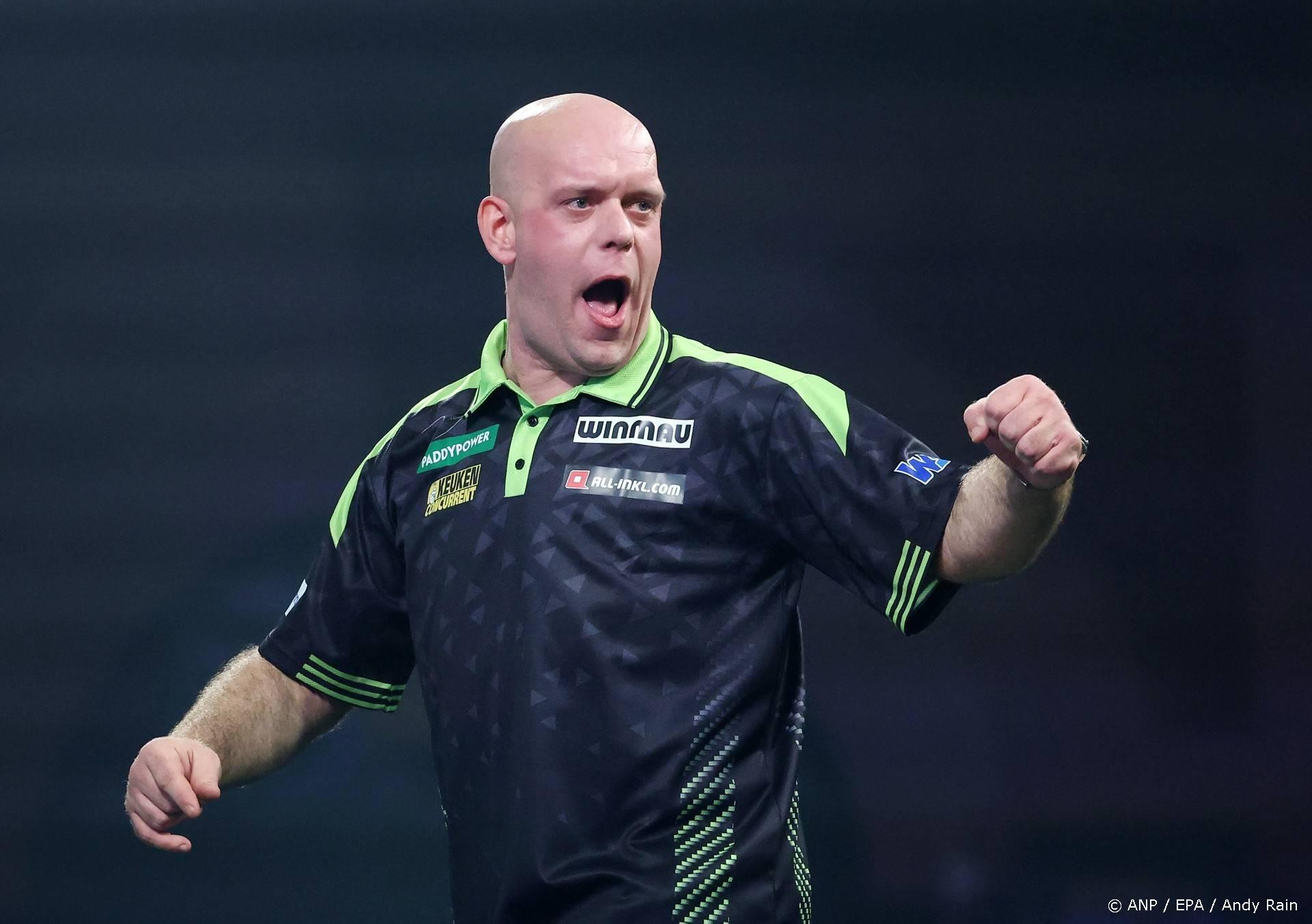 Van Gerwen na WK-exit: 'Deze nederlaag mag ik mezelf aanrekenen'