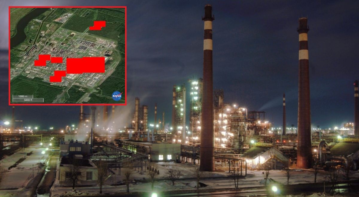 wojna w Ukrainie Rosja ropa naftowa atak dronów