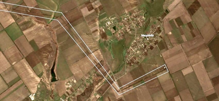 Ruski "mega rov" u Zaporoškoj oblasti