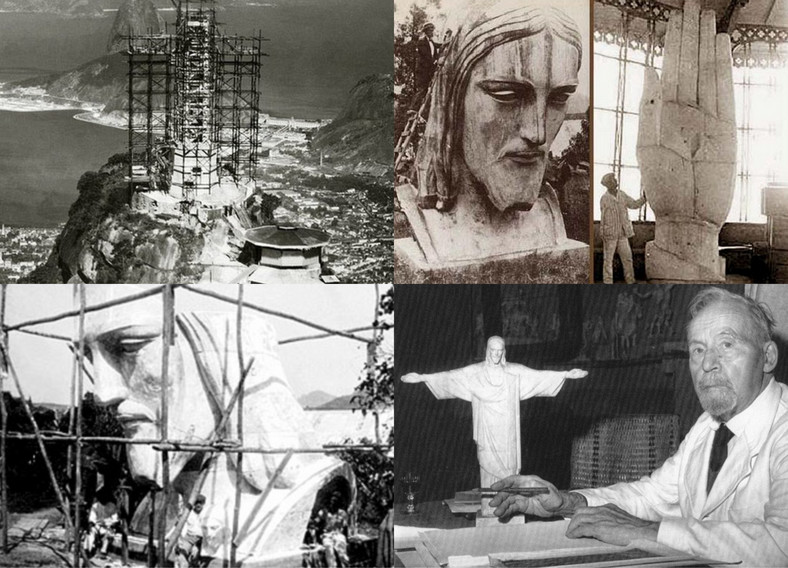 Budowa figury Chrystusa Zbawiciela w Rio de Janeiro i Paul Landowski - twórca twarzy i dłoni figury
