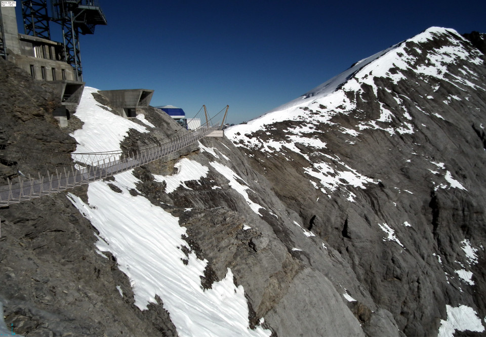 Szwajcaria - Titlis Cliff Walk