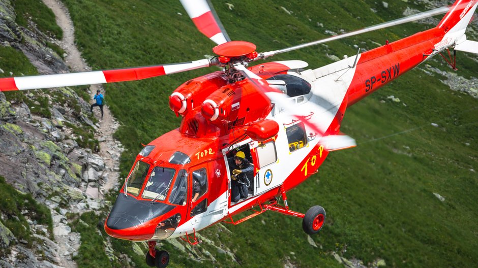 Helikopter ratowniczy TOPR, Tatry