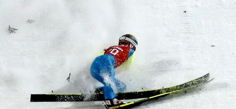 Kamil Stoch upadł na treningu. Trener pisze: Jest OK