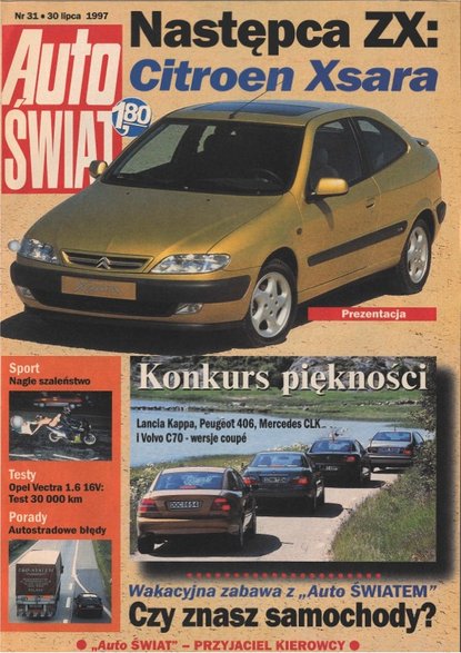 Auto Świat nr 31, 30 lipca 1997