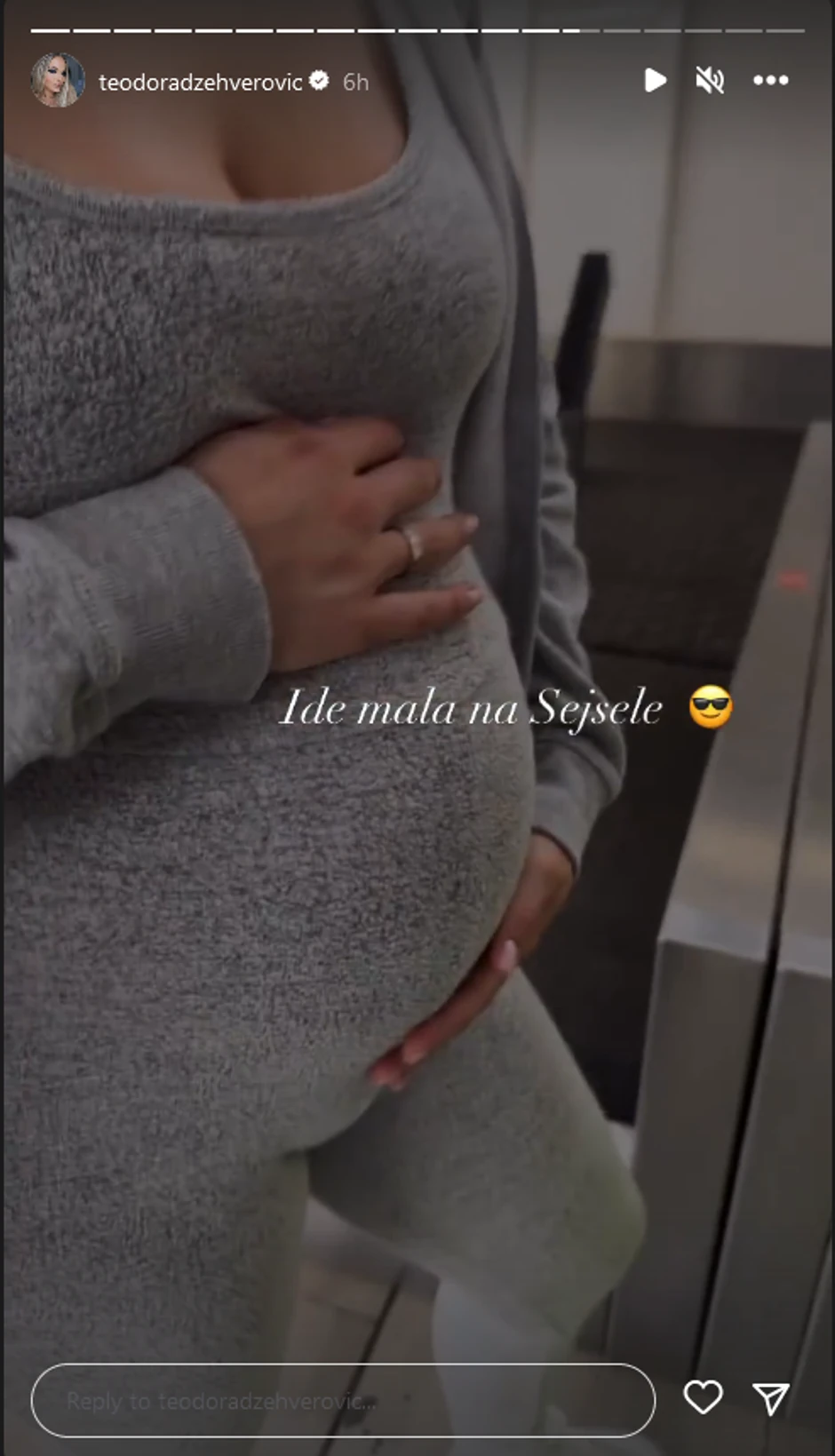 Teodora Džehverović otputovala na Sejšele