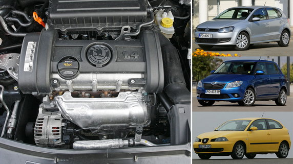 VW 1.4 MPI 16V (1995-2014); koszt instalacji LPG: od 2200 zł 