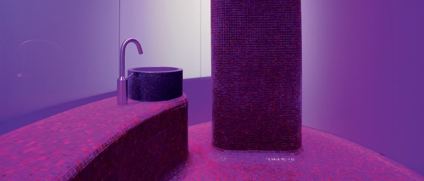 Le hammam de l’Hotel Castell à Zuoz (GR) est l’un des premiers bains orientaux dans les Alpes. 