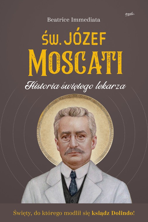 Okładka książki o św. Józefie Moscatim