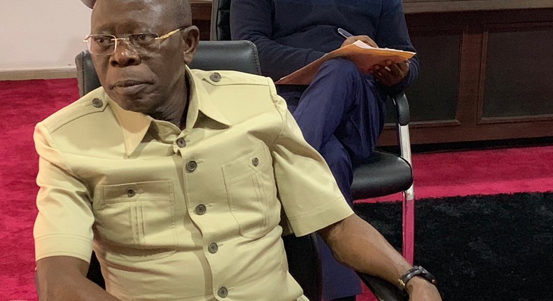 APC National Chairman Adams Oshiomhole 