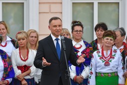 Prezydent Andrzej Duda w Połczynie-Zdroju