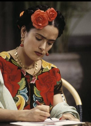 Salma  Hayek jako Frida Kahlo