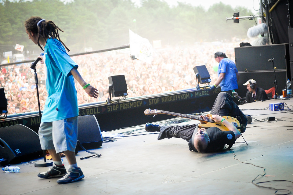 Raggafaya na przystanku Woodstock (fot. Artur Rawicz/wosp.org)