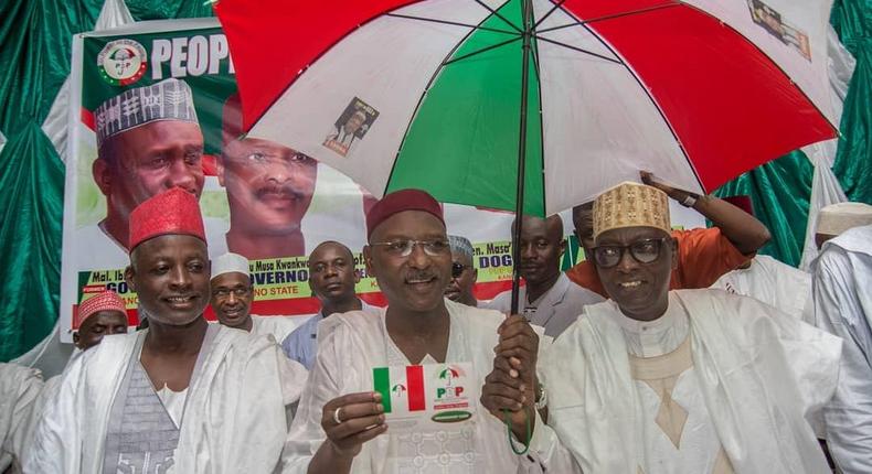 An illustrative photo of Kano PDP members at a party function. [Daily Advent]