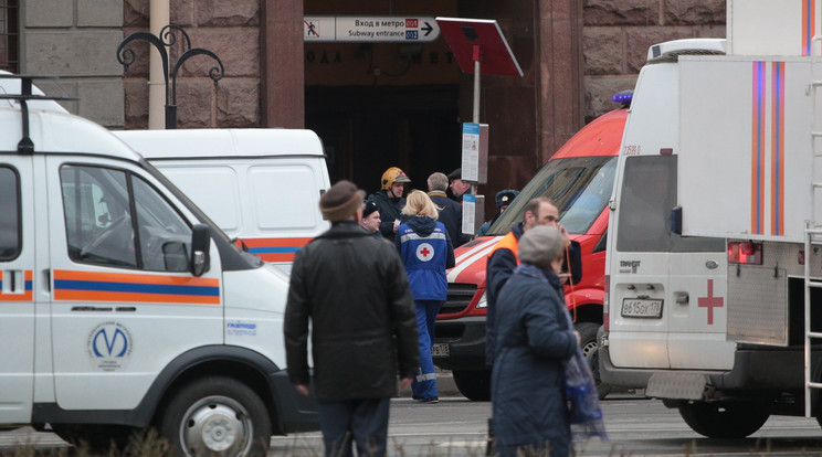 Szentpéterváron újabb bombát találtak / Fotó: MTI