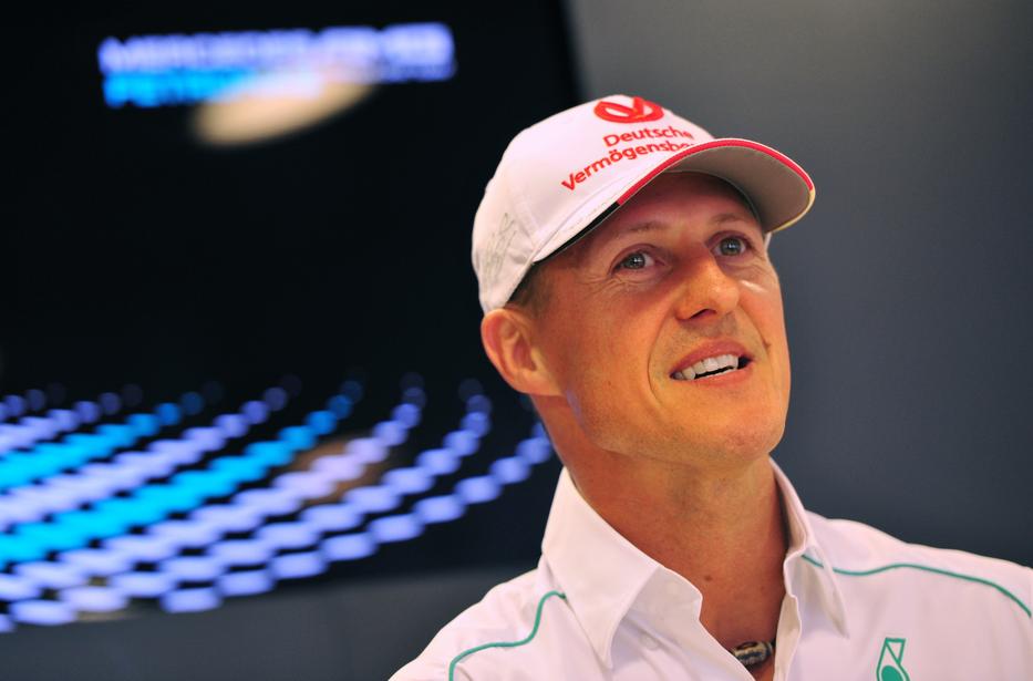 Michael Schumacher/Fotó: AFP