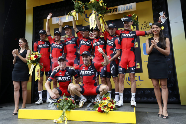 Tour de France: BMC wygrało drużynową jazdę na czas