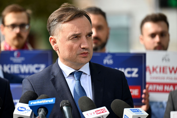 Minister sprawiedliwości, prokurator generalny Zbigniew Ziobro