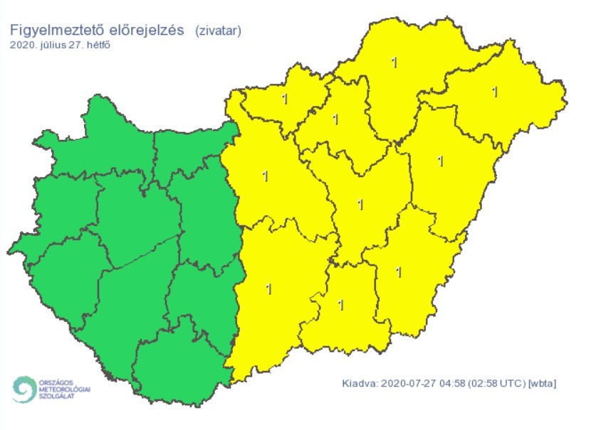 Forrás: met.hu