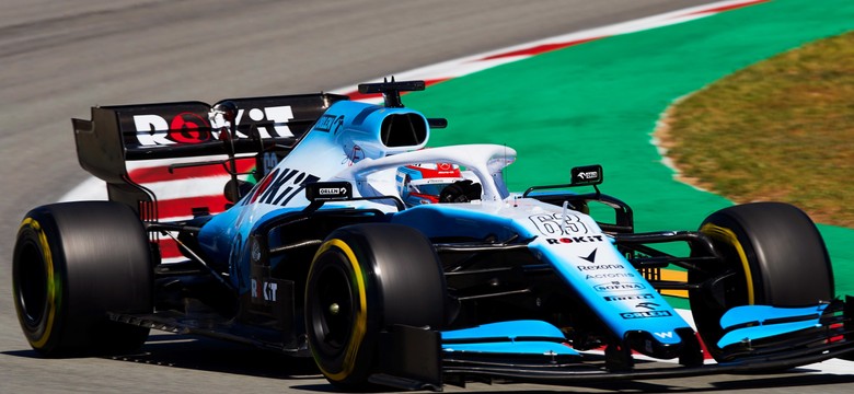 Kubica na szarym końcu. Jego partner z zespołu na trzecim treningu wypadł z toru