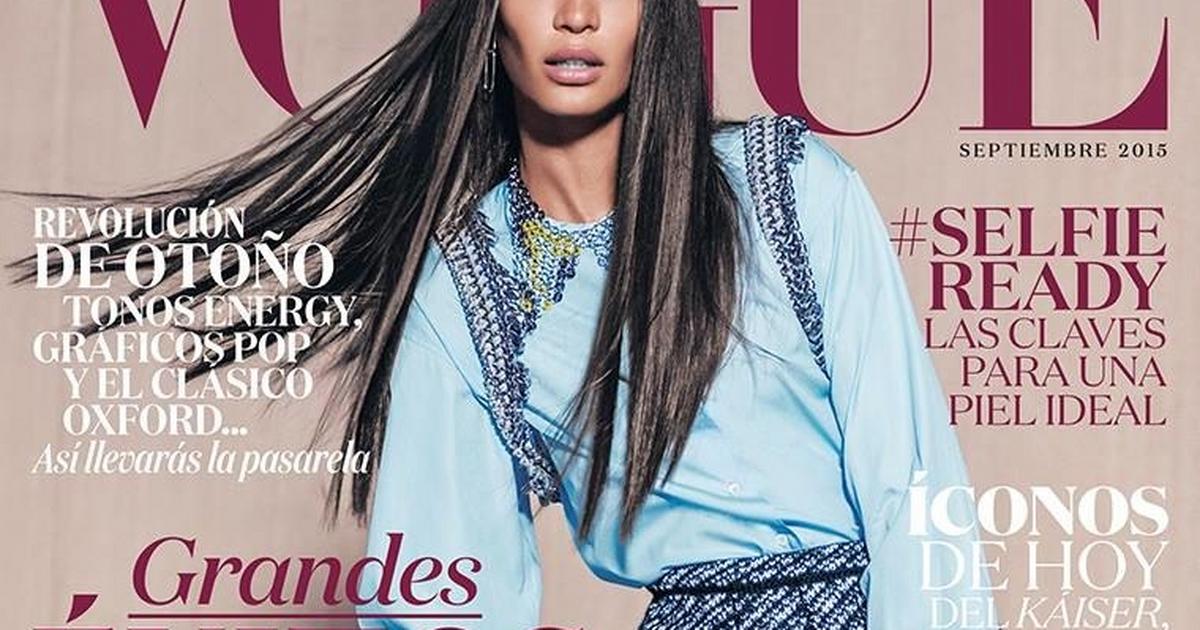 Supermodel Joan Smalls is the Cover Girl of Vogue Brazil June 2017