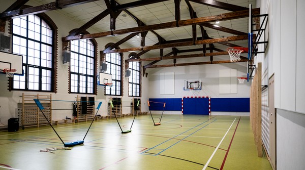 Sala szkoły przy ul. Worcella