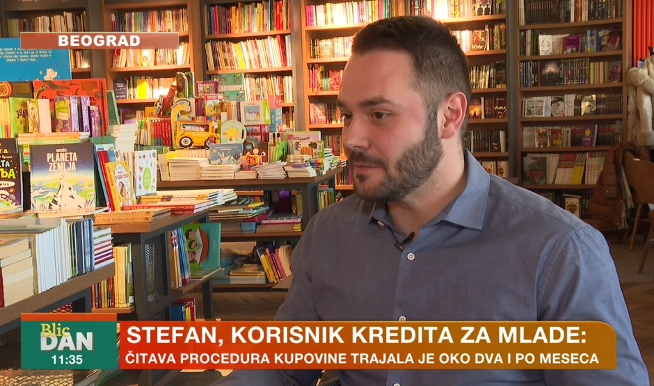 Stefan je uzeo kredit za mlade