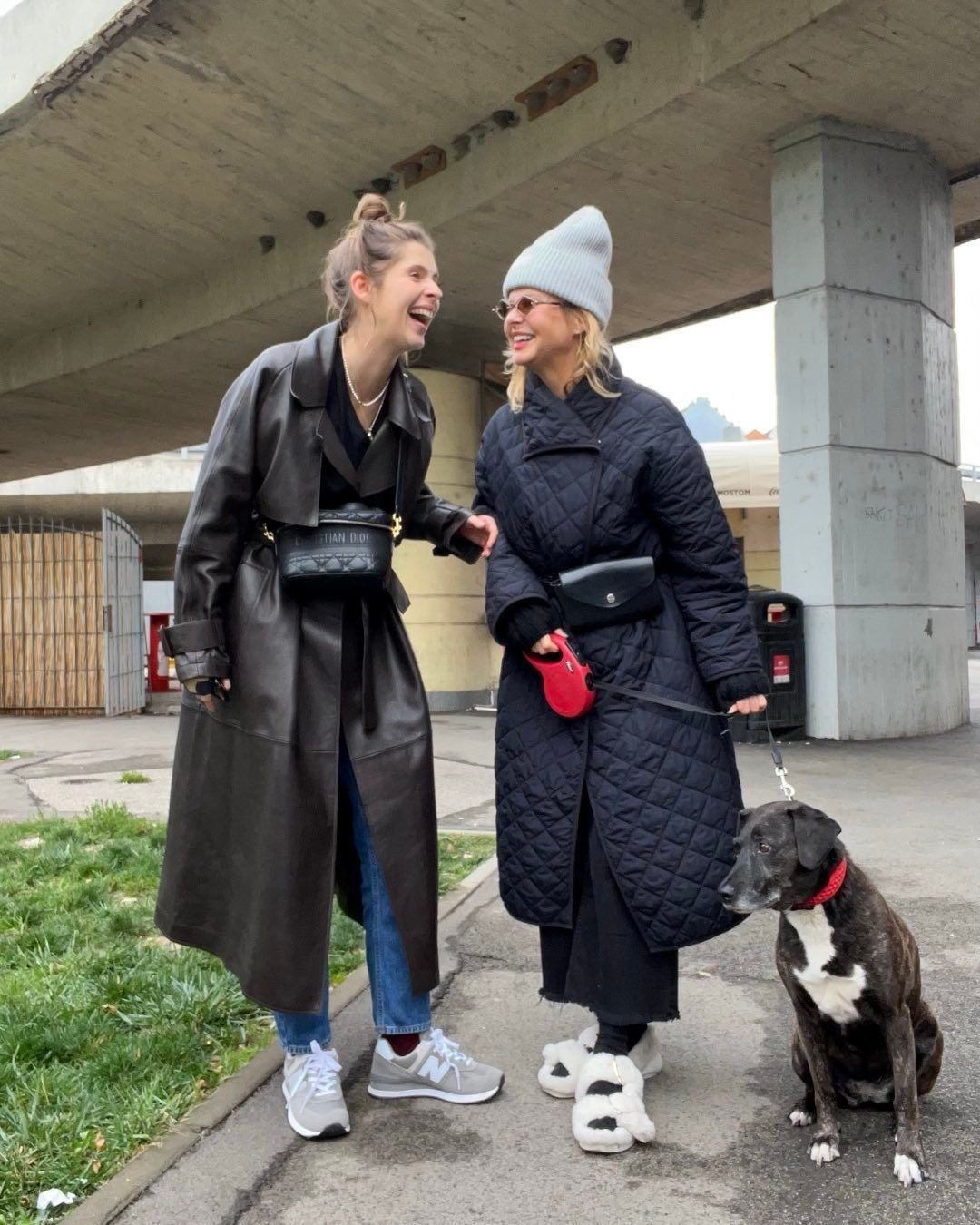 Soňa Müllerová a jej dcéra Ema Müllerová na "ubolenej" fotke.