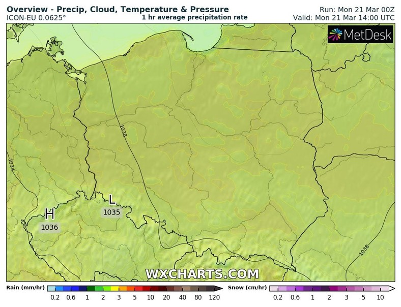 Poniedziałek w całej Polsce będzie słoneczny