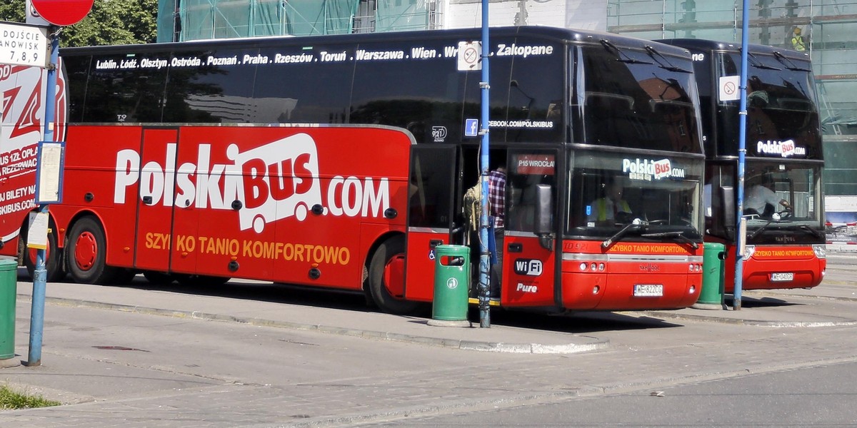 Kierowca zatrzymał autobus, bo... skończył pracę