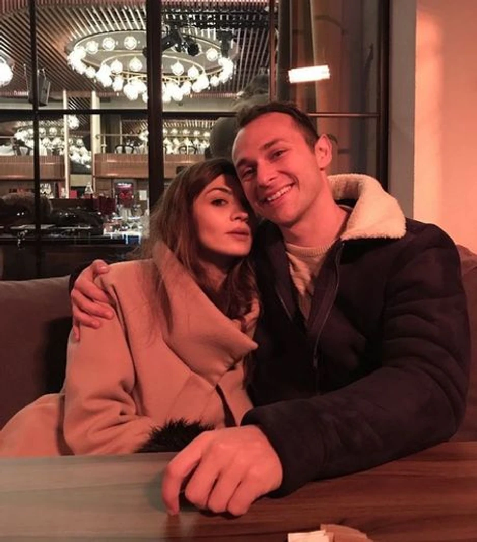 Jelena Mur sa mužem